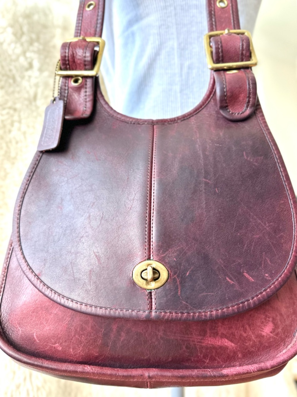 COACH Vintage Crescent Bag 9235 - Picture 3 of 17